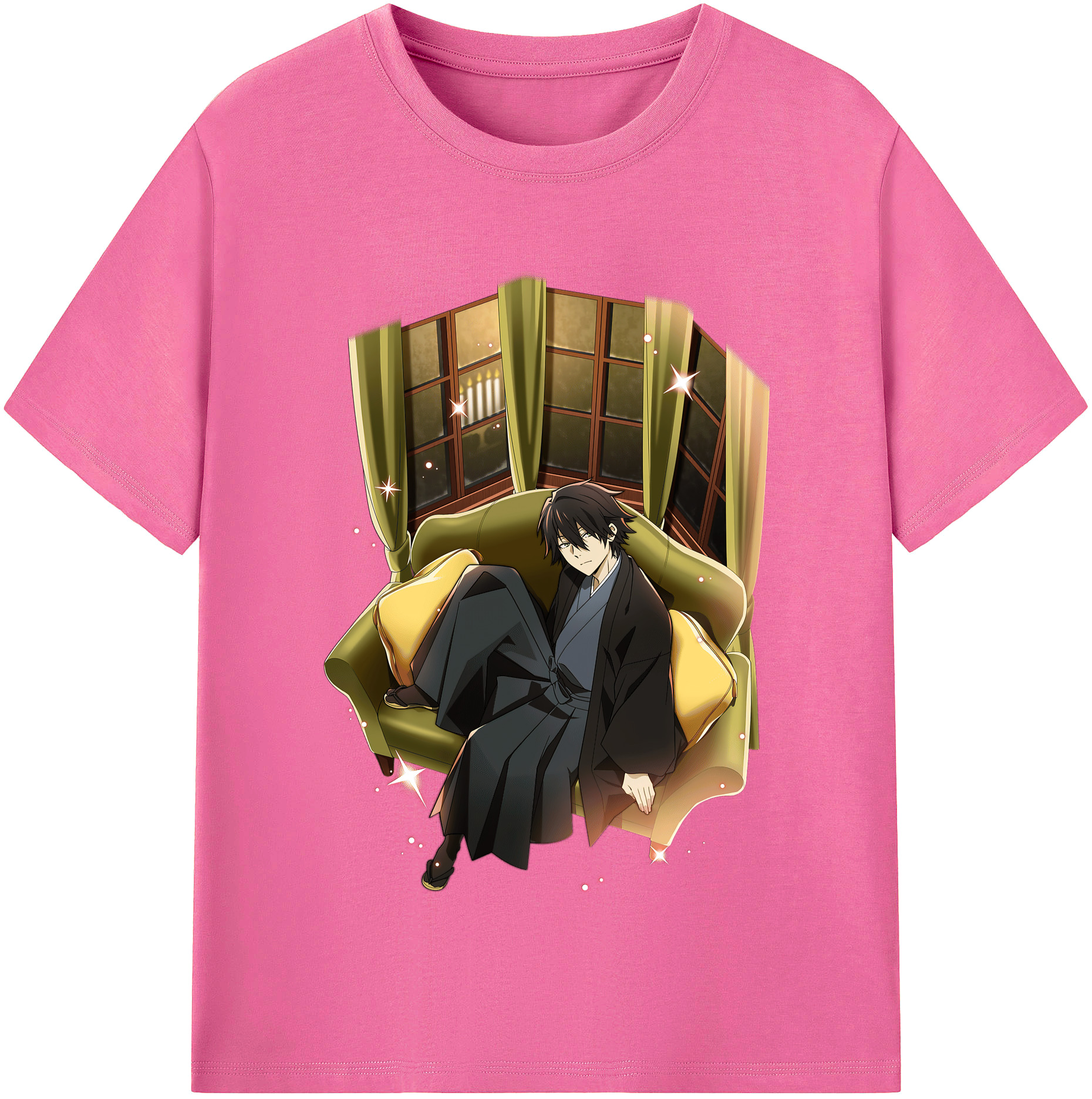 （画像用） 文豪ストレイドッグス Bungo Stray Dogs レディースカジュアルプリントTシャツ（綿100％）